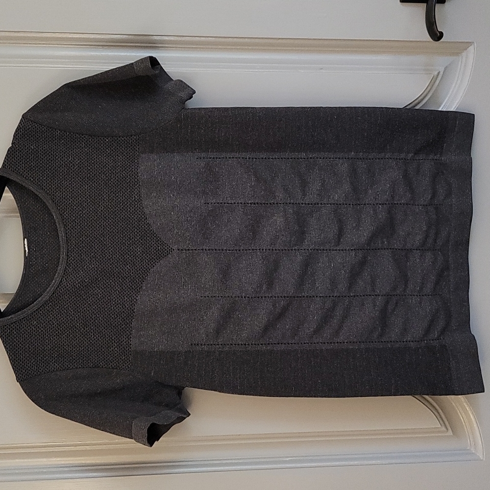 Grey stretch top